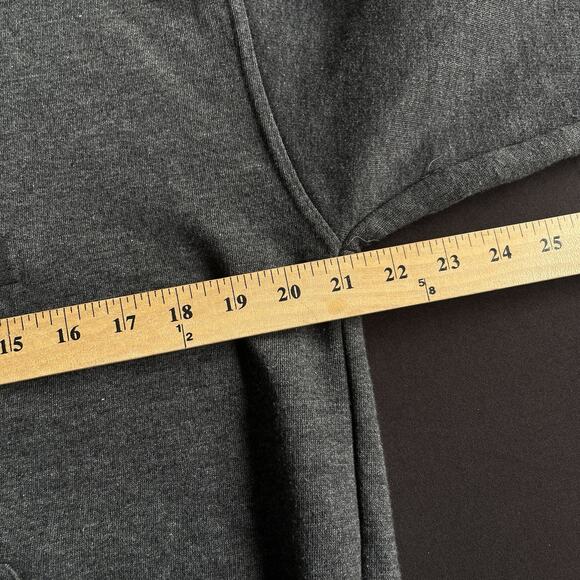 Canada Unisex Hooded Sweatshirt Medium Gray Moose Velvet Logo Vacation Hoodie - Picture 7 of 9